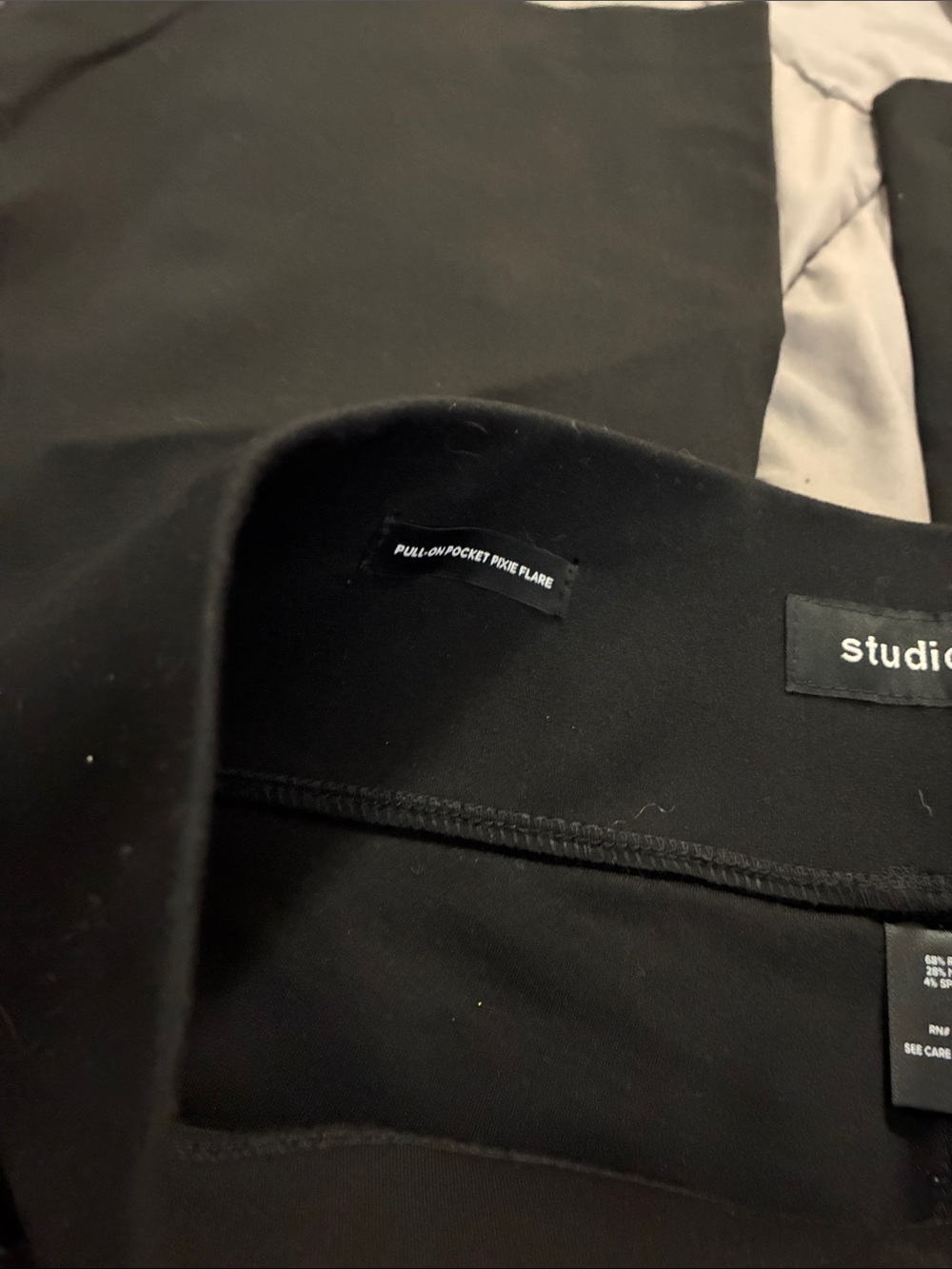 torrid Black Boot-Cut Ponte Pants - Picture 5 of 6